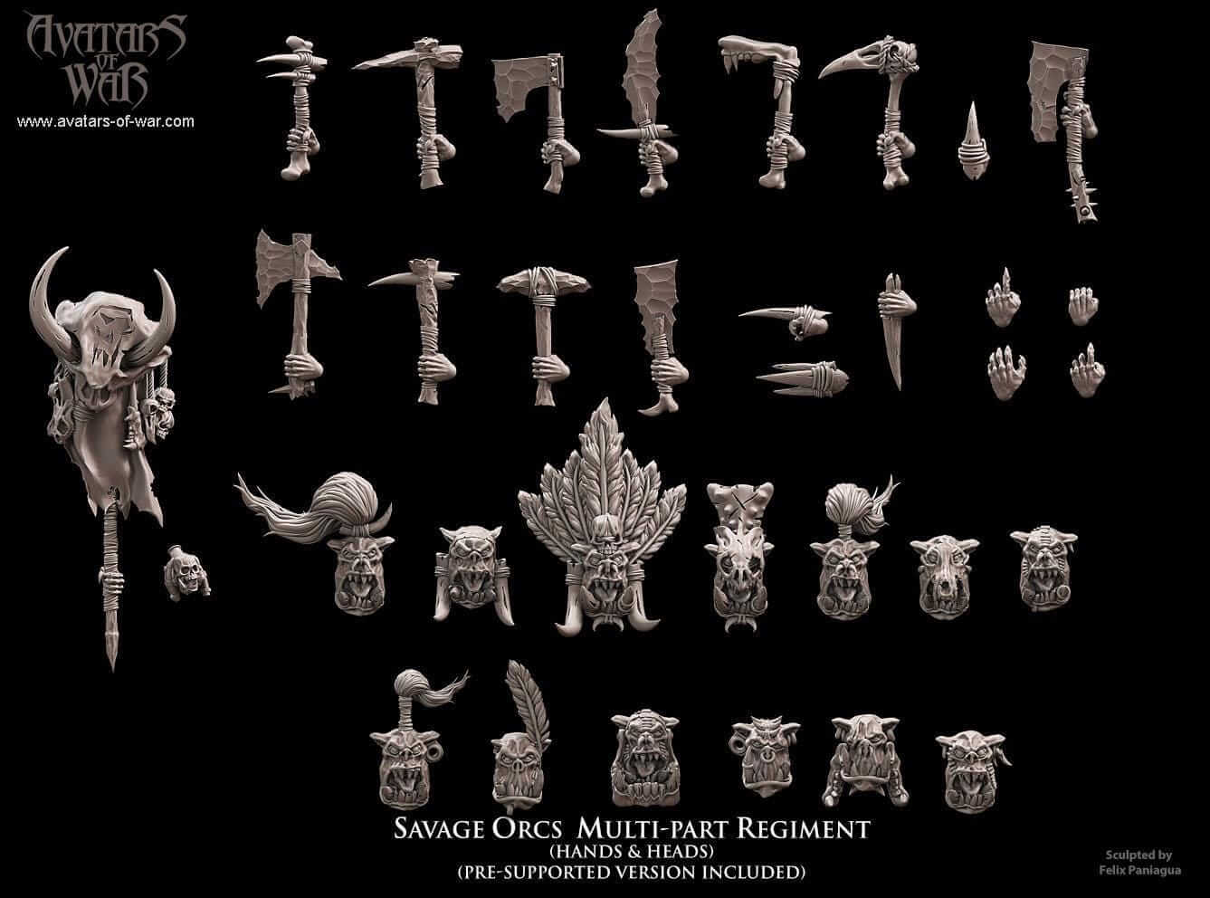 Savage Orcs - Avatars of War