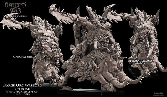 Savage Orc Warlord - Avatars of War