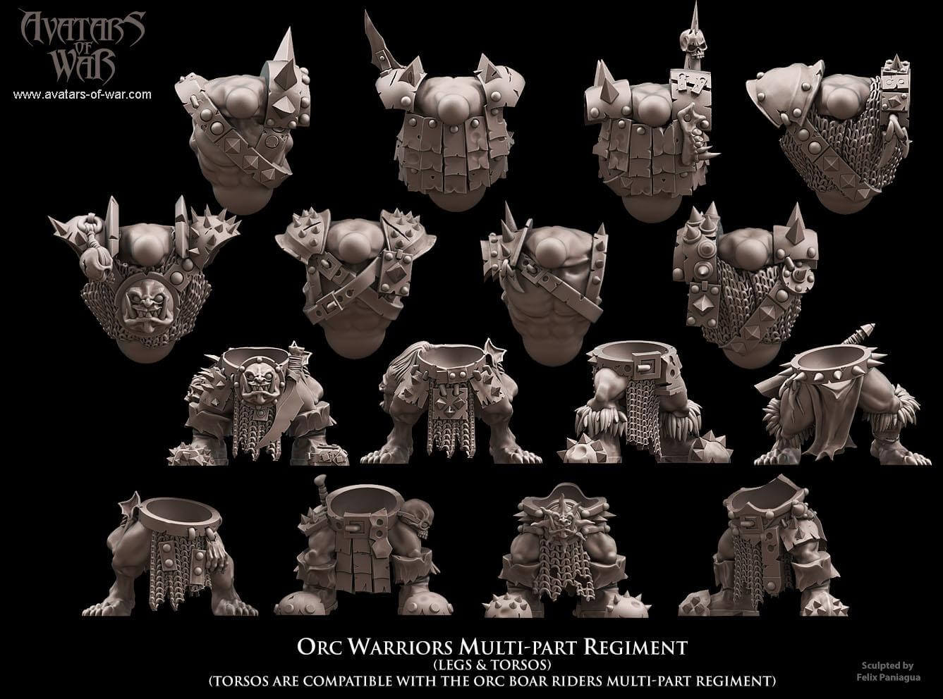 Orc Warriors - Avatars of War