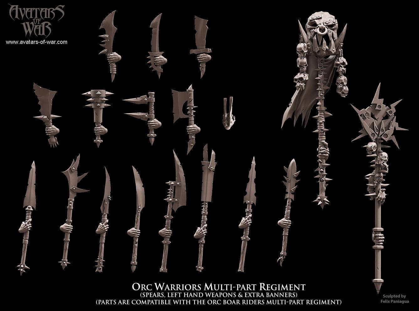 Orc Warriors - Avatars of War