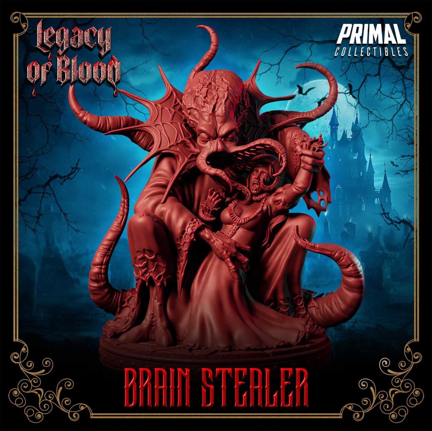 Brain Stealer - Legacy of Blood 3D Printed Resin RPG/Tabletop/Boardgames Miniature Primal Collectibles