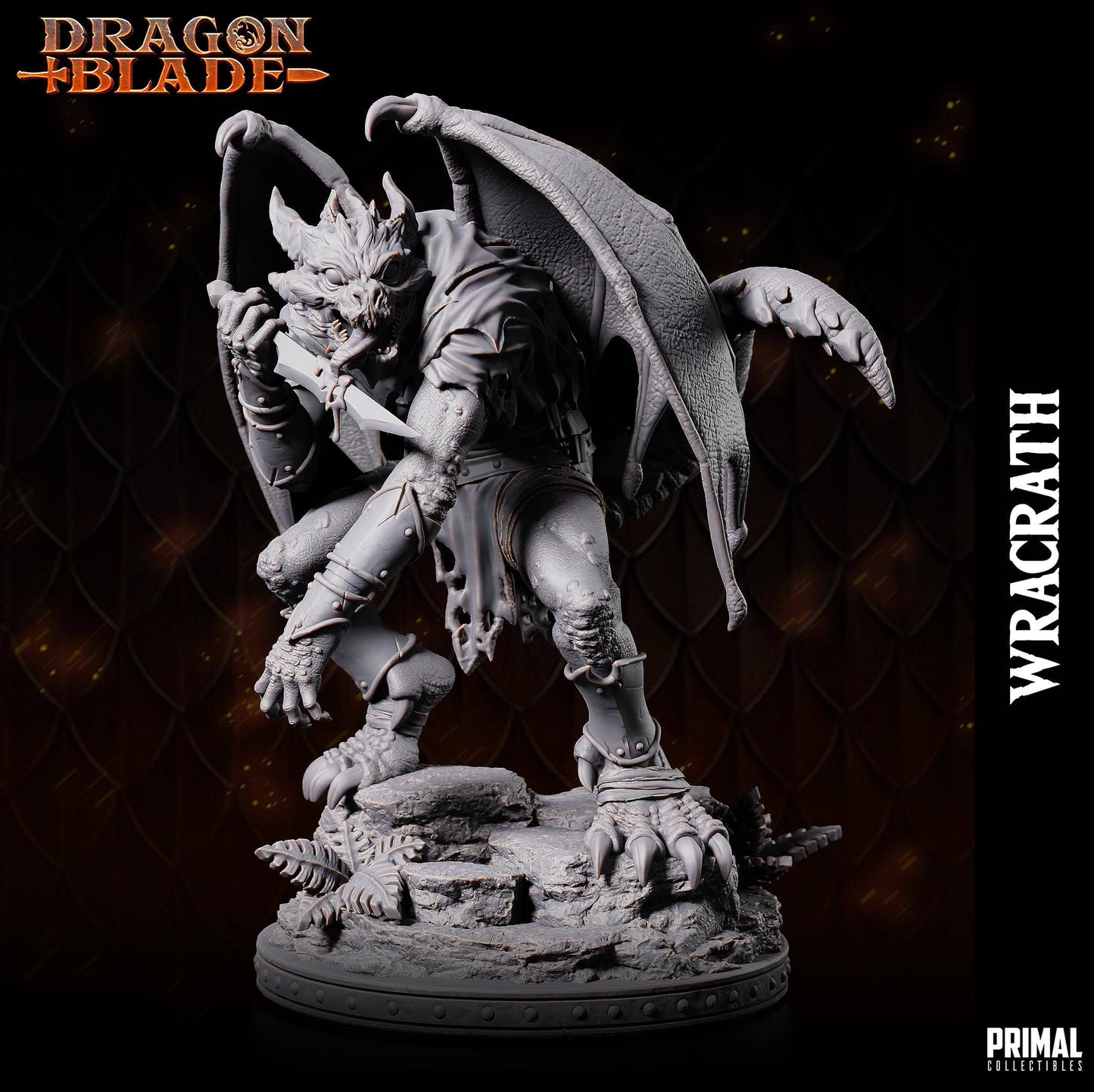 Wracrath Draconian Dragonblade - Masters of Dungeon Quest
