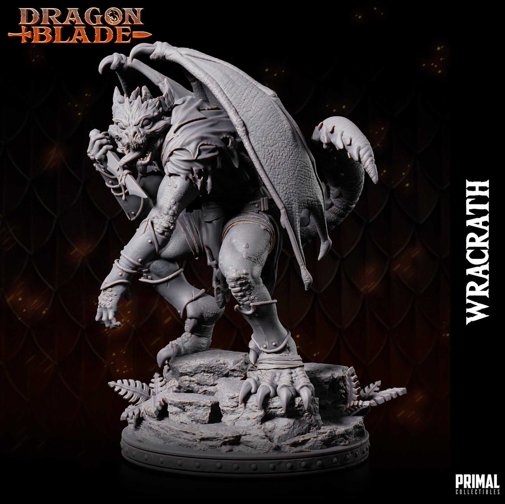 Wracrath Draconian Dragonblade - Masters of Dungeon Quest