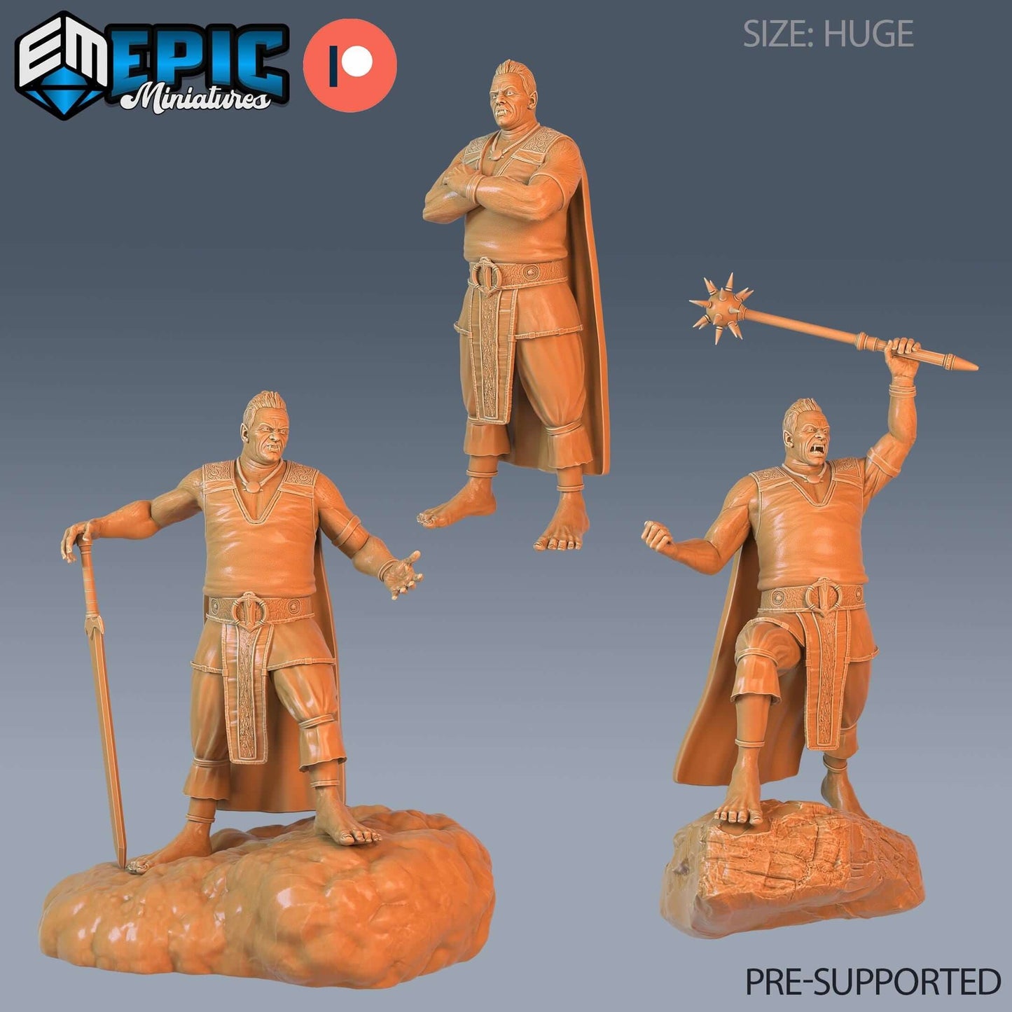 Cloud Giant Male - D&D Epic Miniatures   and Dragons