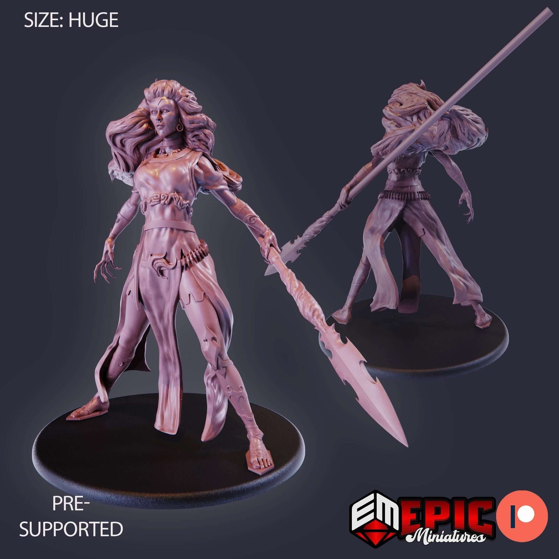 Cloud Giant Female - D&D Epic Miniatures   and Dragons
