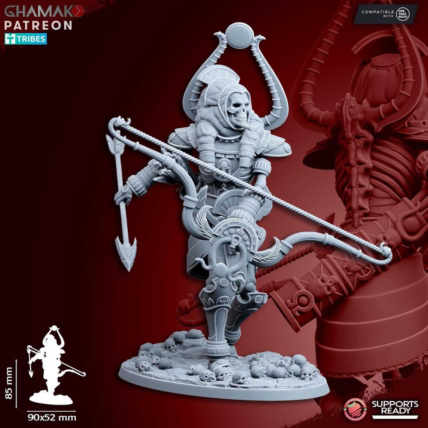 Nomarch Colossus - Kings of the Lost Tombs - Miniatures by Ghamak