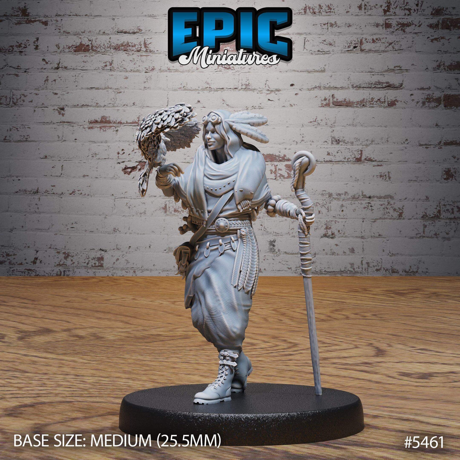 Desert Druid Set - D&D Epic Miniatures   and Dragons