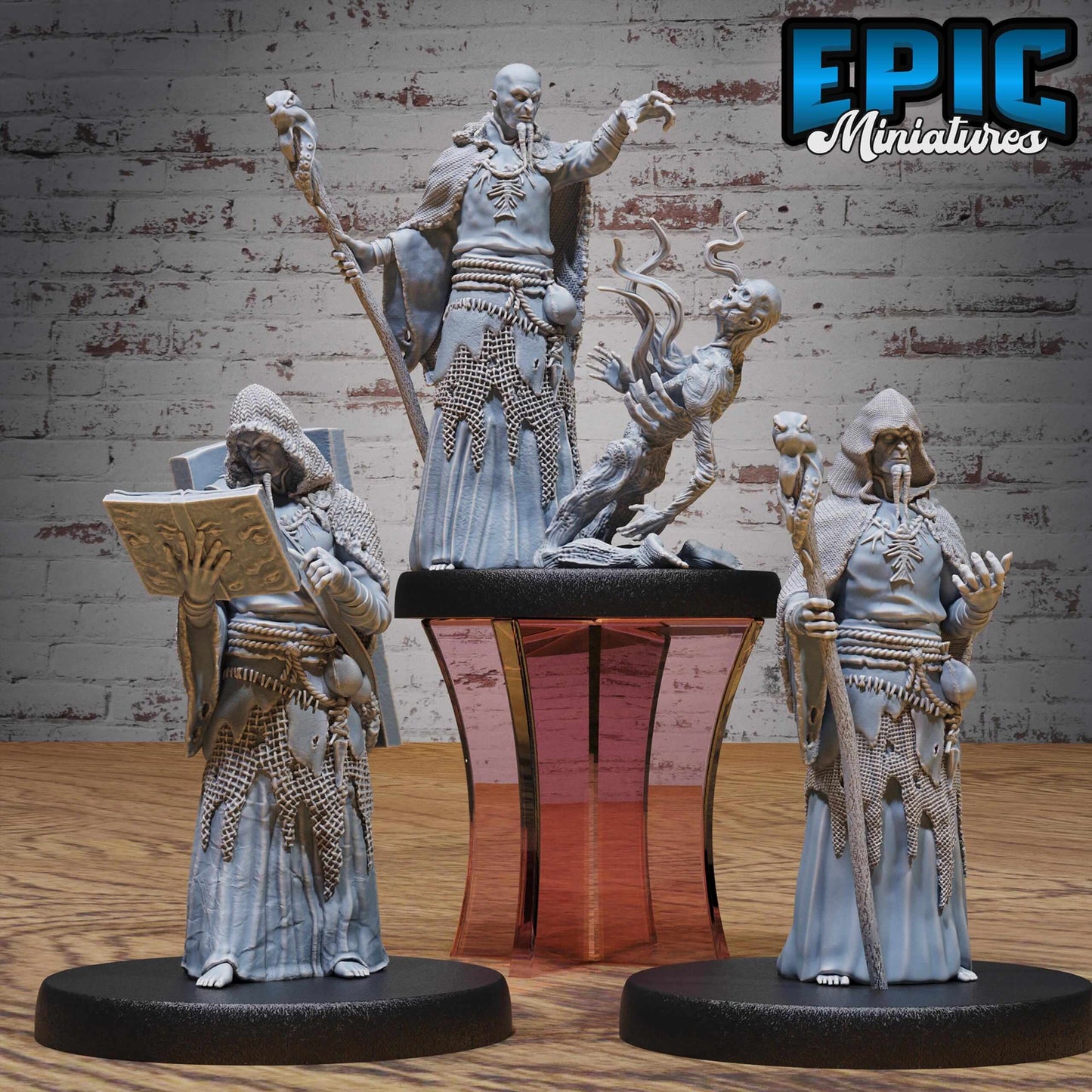 Necronomicon Heir Set - D&D Epic Miniatures   and Dragons
