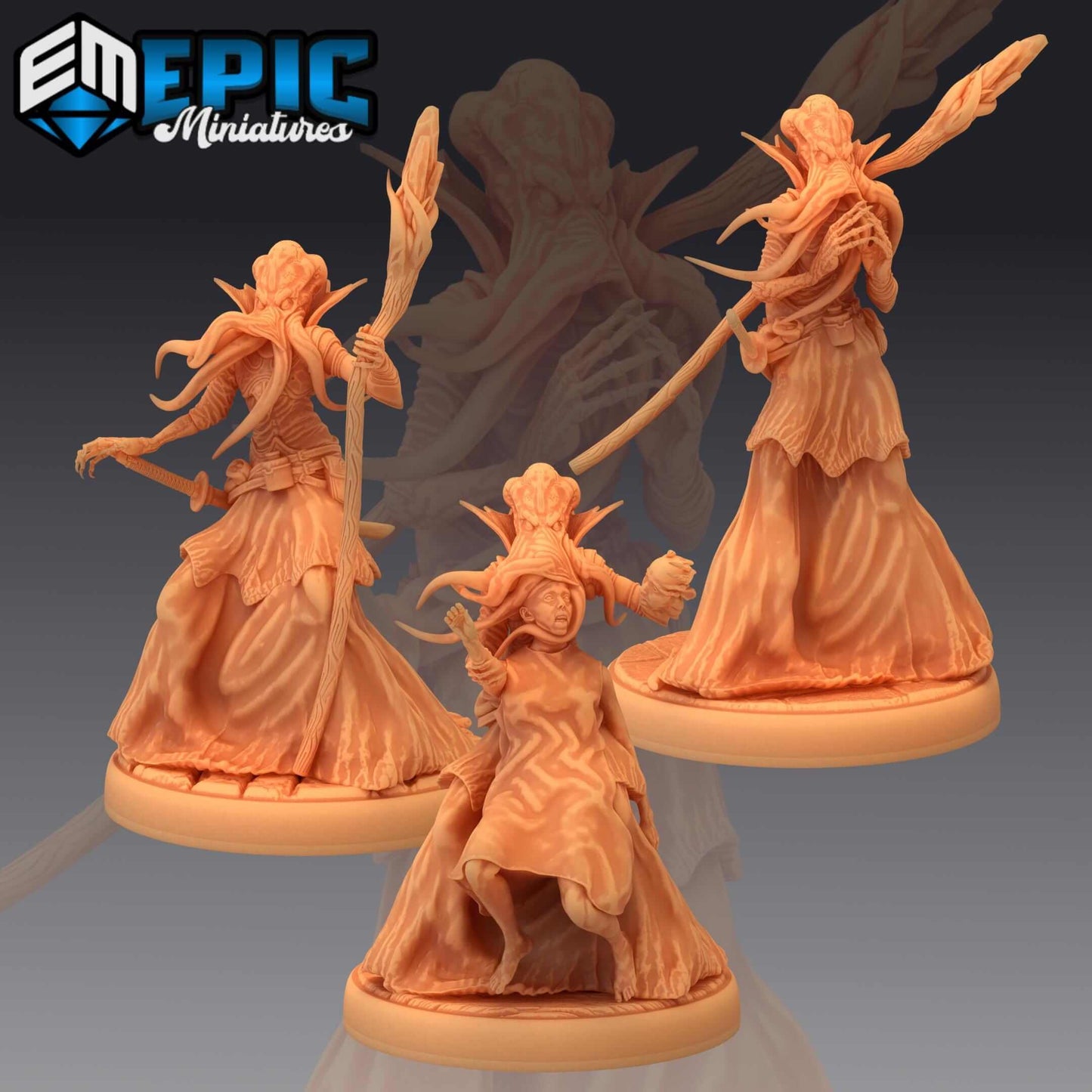 Mind Eater Set - Epic Miniatures - Dungeons and Dragons