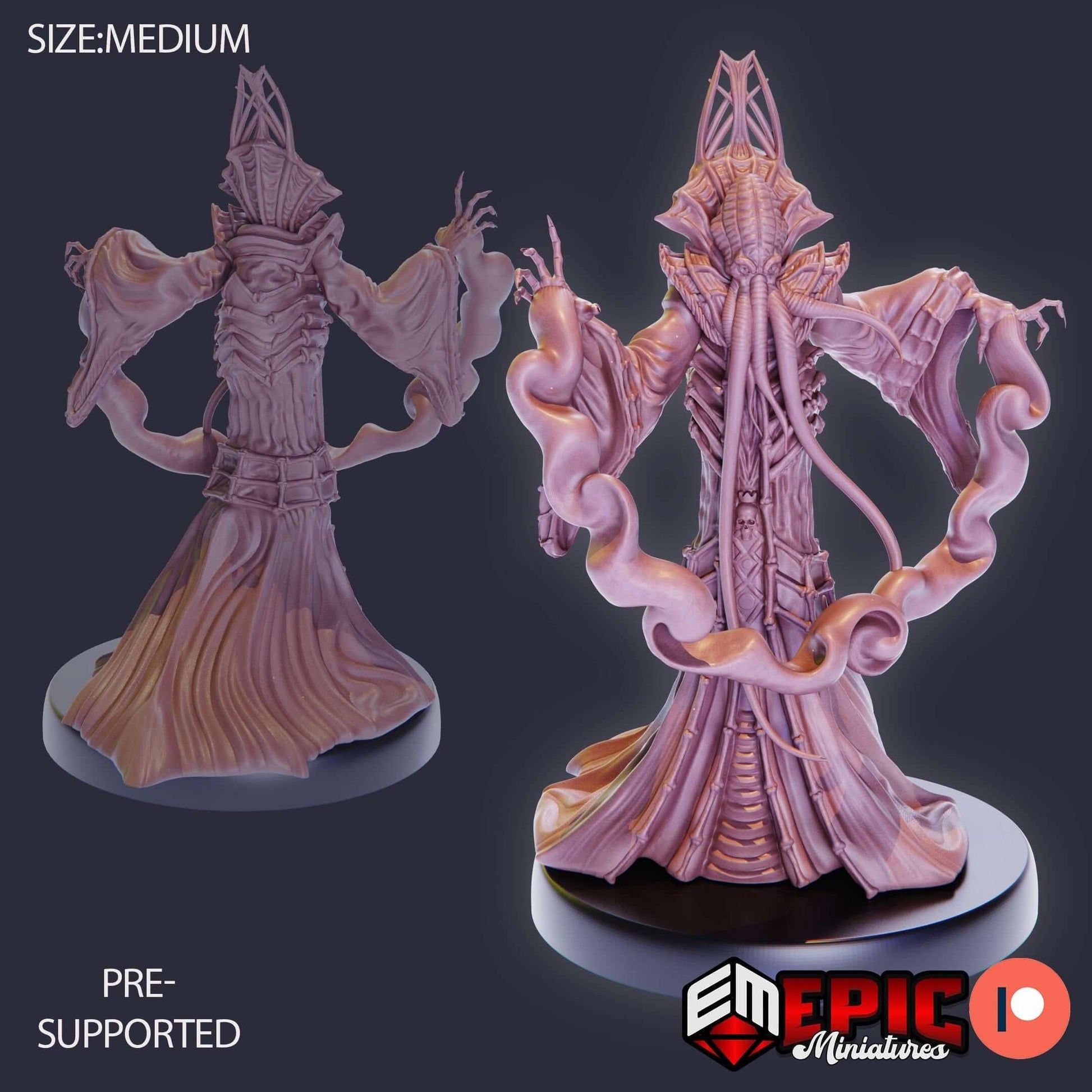 Mind Overlord Set - D&D Epic Miniatures   and Dragons