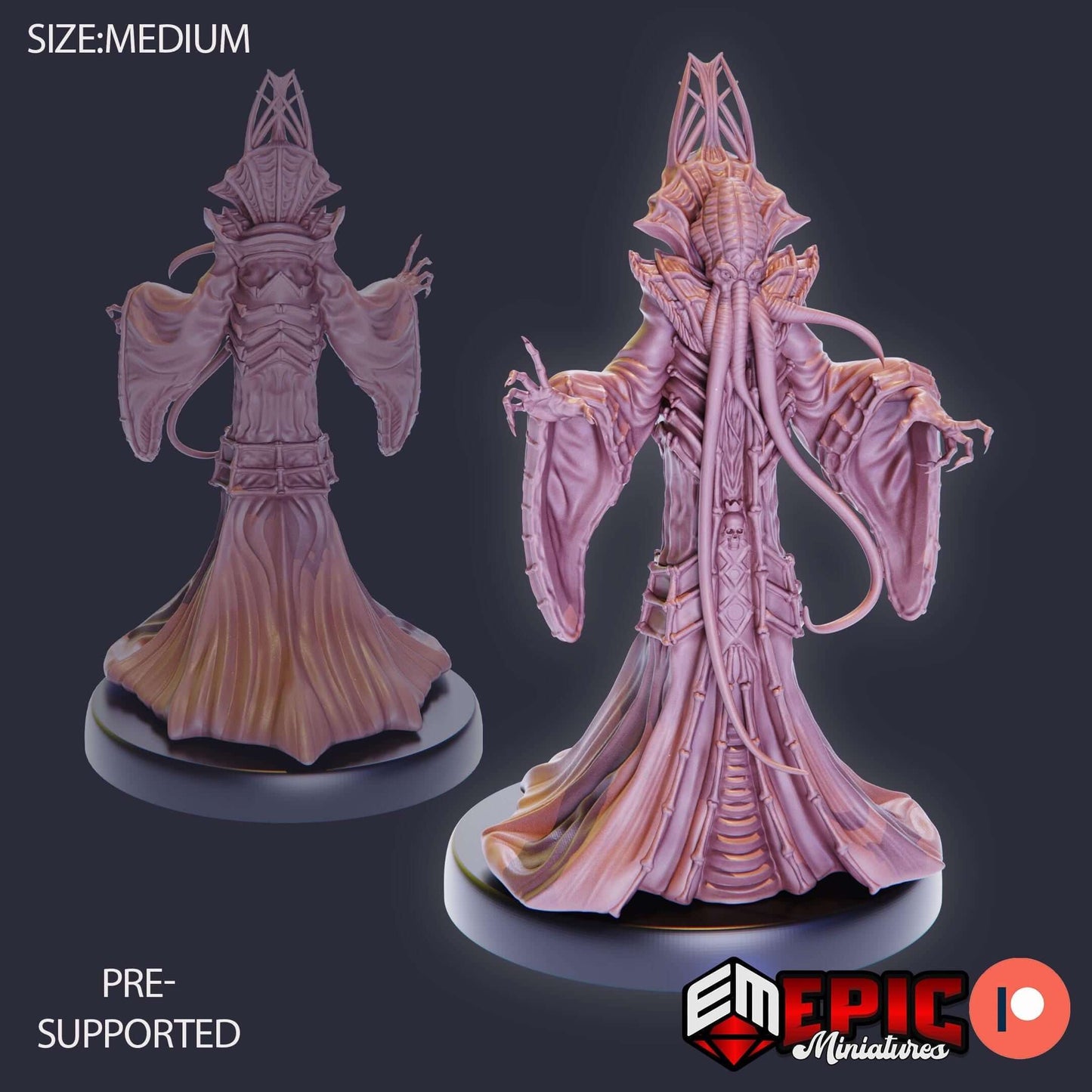 Mind Overlord Set - Epic Miniatures - Dungeons and Dragons