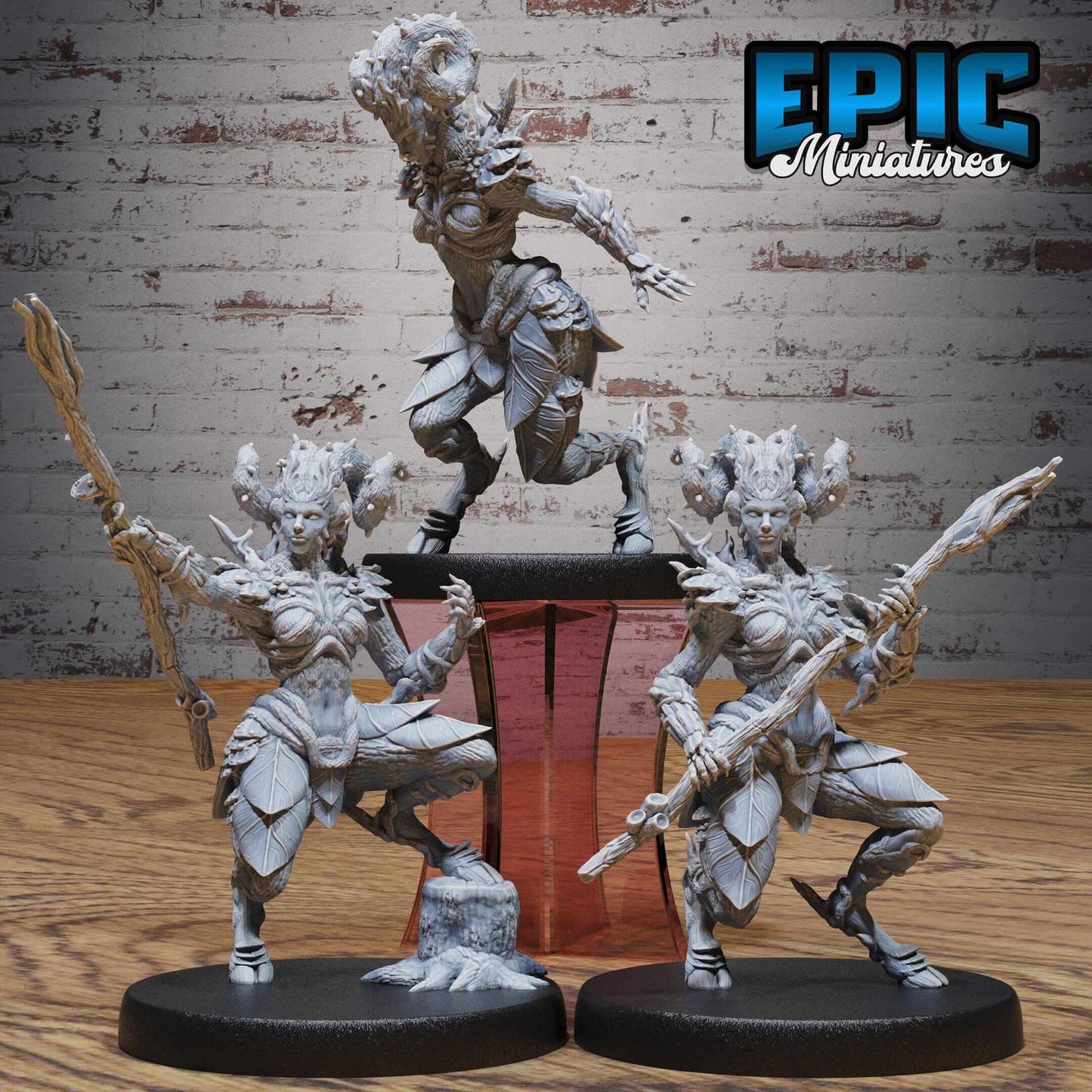 Tree Dryad Set - Epic Miniatures - Dungeons and Dragons