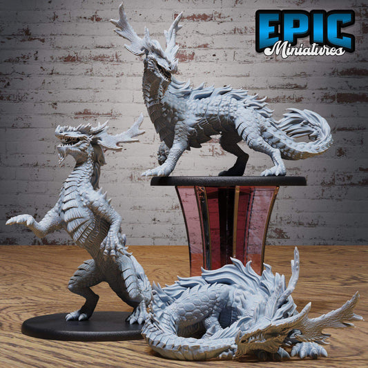 Forest Drake Set - Epic Miniatures - Dungeons and Dragons