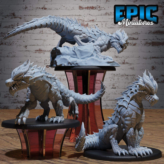 Ambush Drake Set - Epic Miniatures - Dungeons and Dragons