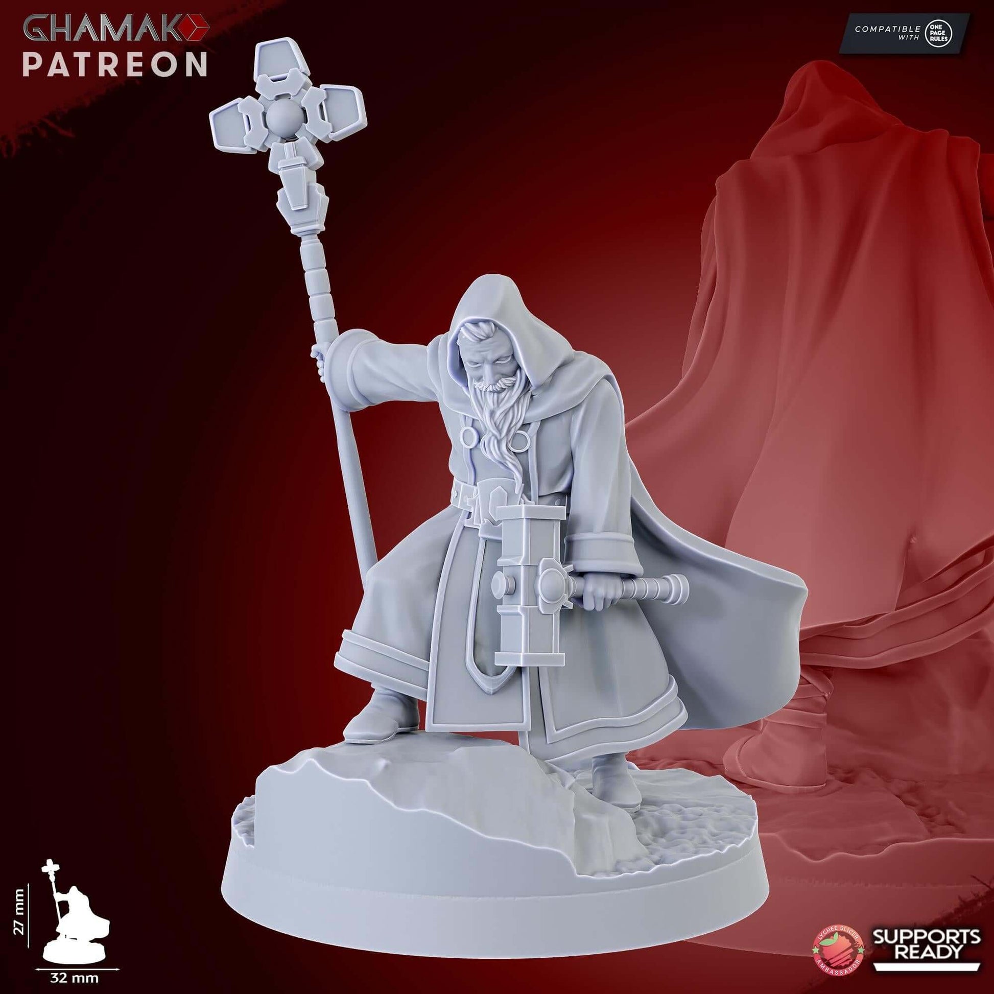 Warlock of the Citadel - Miniatures by Ghamak