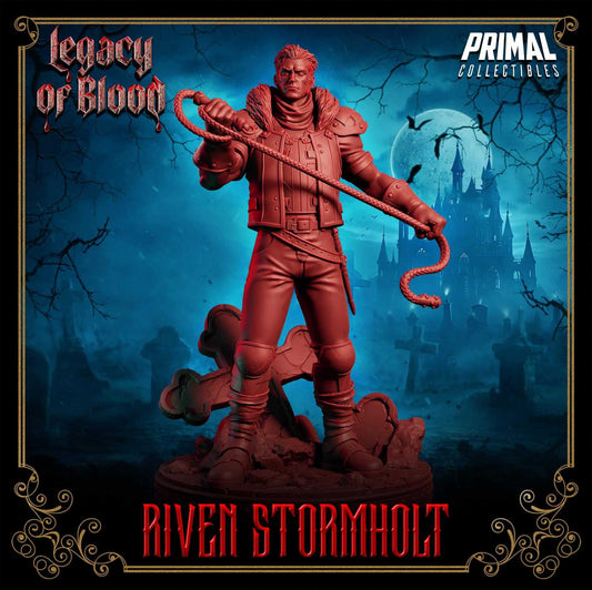 Riven Stormholt - Legacy of Blood 3D Printed Resin RPG/Tabletop/Boardgames Miniature Primal Collectibles
