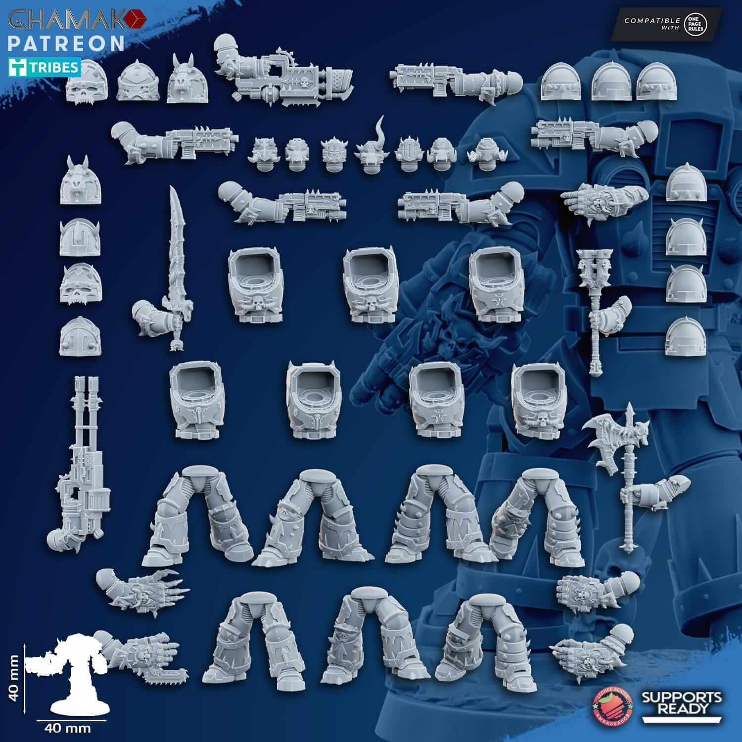 Heretic Exterminators Ghamak Miniatures