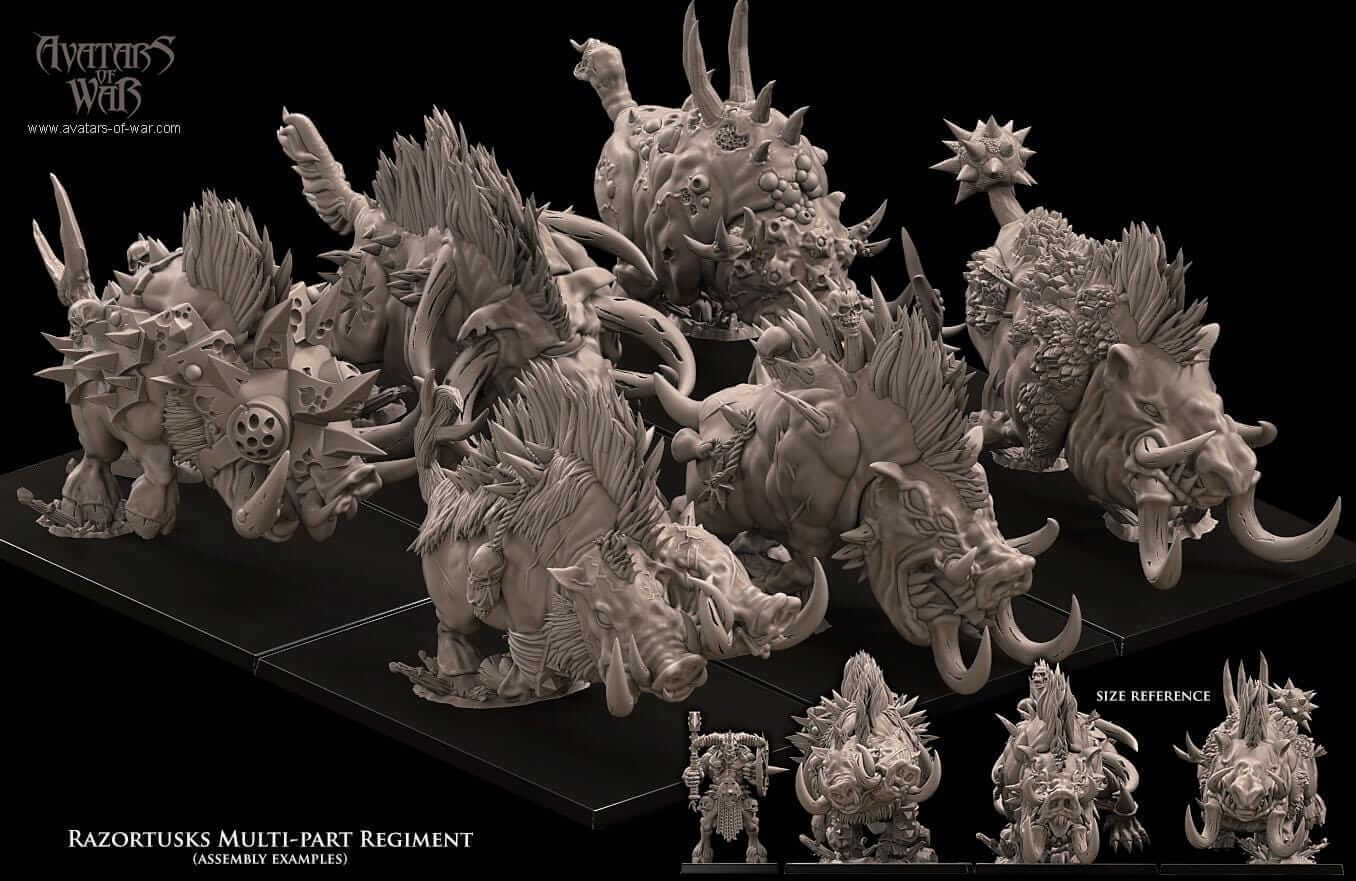 Razortusks Regiment - Avatars of War