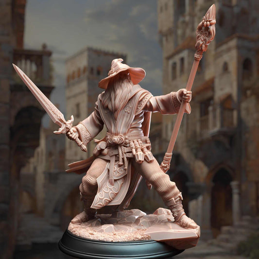 Wizard of Guidance - Artemis of Canos - 3D Printed Resin RPG/Tabletop/Boardgames Miniature DM Stash