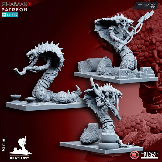 Necropolis Guards - Kings of the lost Tomb - Miniatures by Ghamak