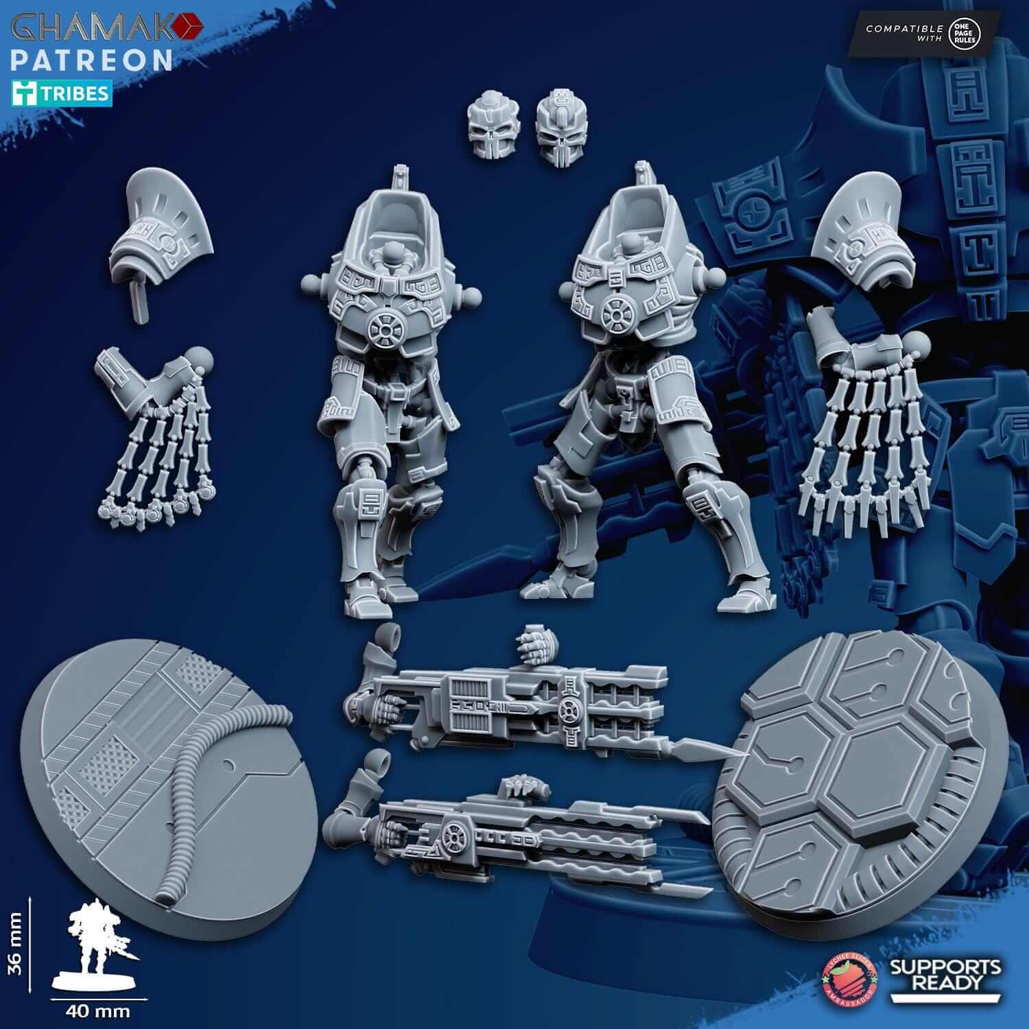 Supreme Guard - Necron Proxy - Ghamak Miniatures