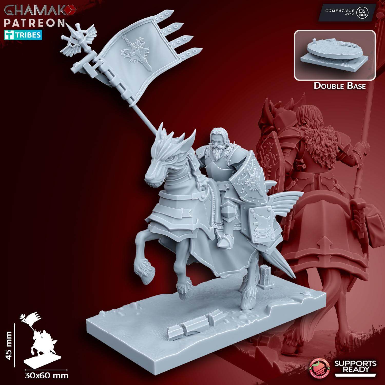 Wolf Knights - Miniatures by Ghamak