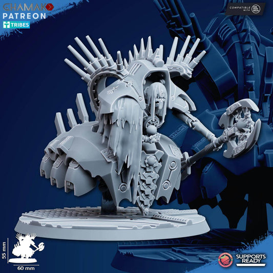 Undying Flying Lord - Necron Proxy - Ghamak Miniatures