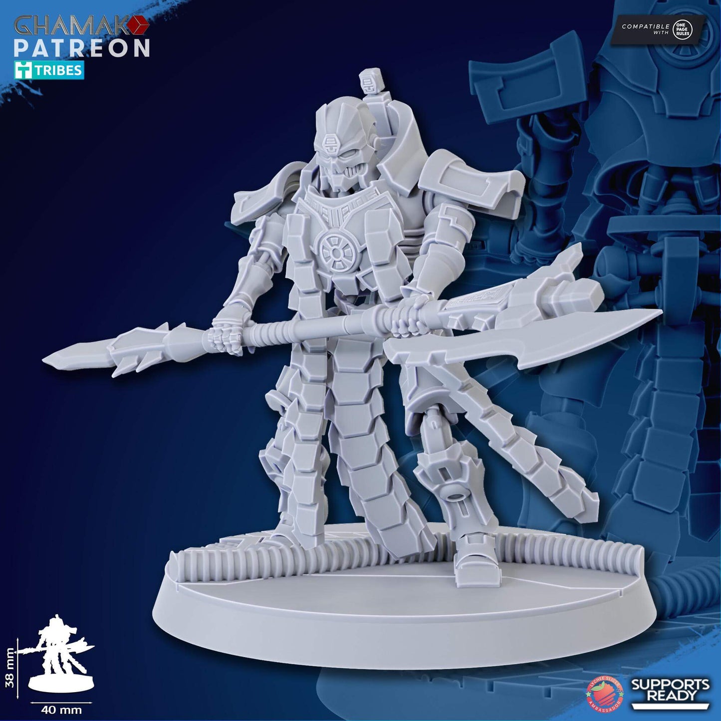 Undying Lords - Necron Proxy - Ghamak Miniatures