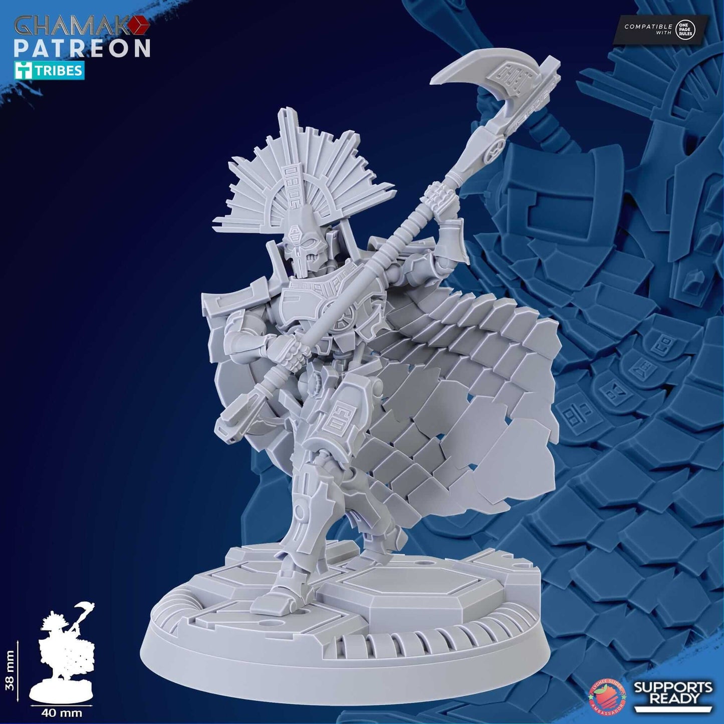 Undying Lords - Necron Proxy - Ghamak Miniatures