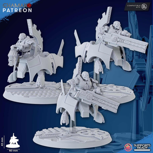 Flying Undying - Necron Proxy - Ghamak Miniatures