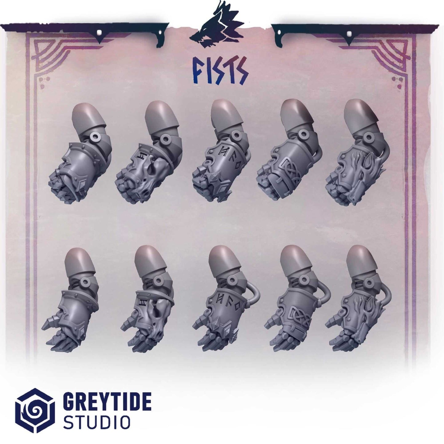 Primal Hounds Weapons - Grey Tide Studio