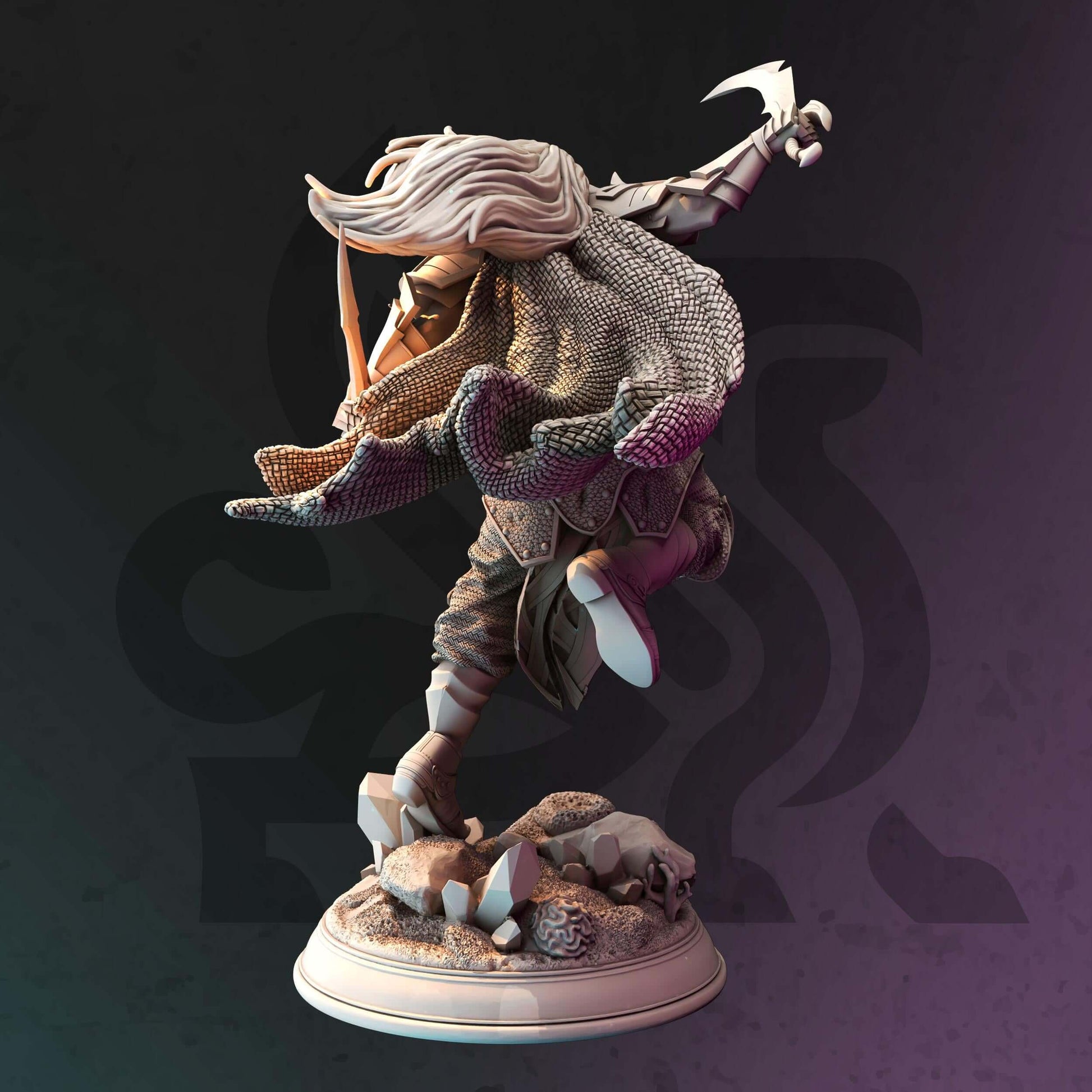 Drow Underdark Ranger - Xandir - 3D Printed Resin RPG/Tabletop/Boardgames Miniature DM Stash