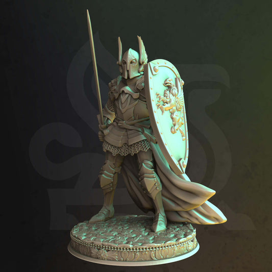 Sergeant - Silus - 3D Printed Resin RPG/Tabletop/Boardgames Miniature DM Stash