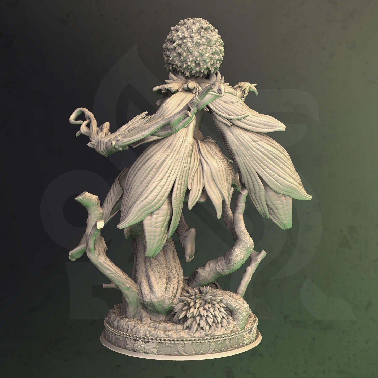 Forest Dryad - Elenil - 3D Printed Resin RPG/Tabletop/Boardgames Miniature DM Stash