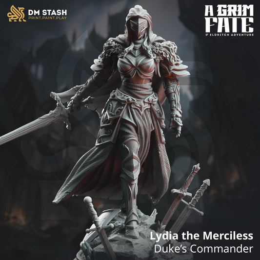 Void Knight - Ser Elias the Forgotten - 3D Printed Resin RPG/Tabletop/Boardgames Miniature DM Stash