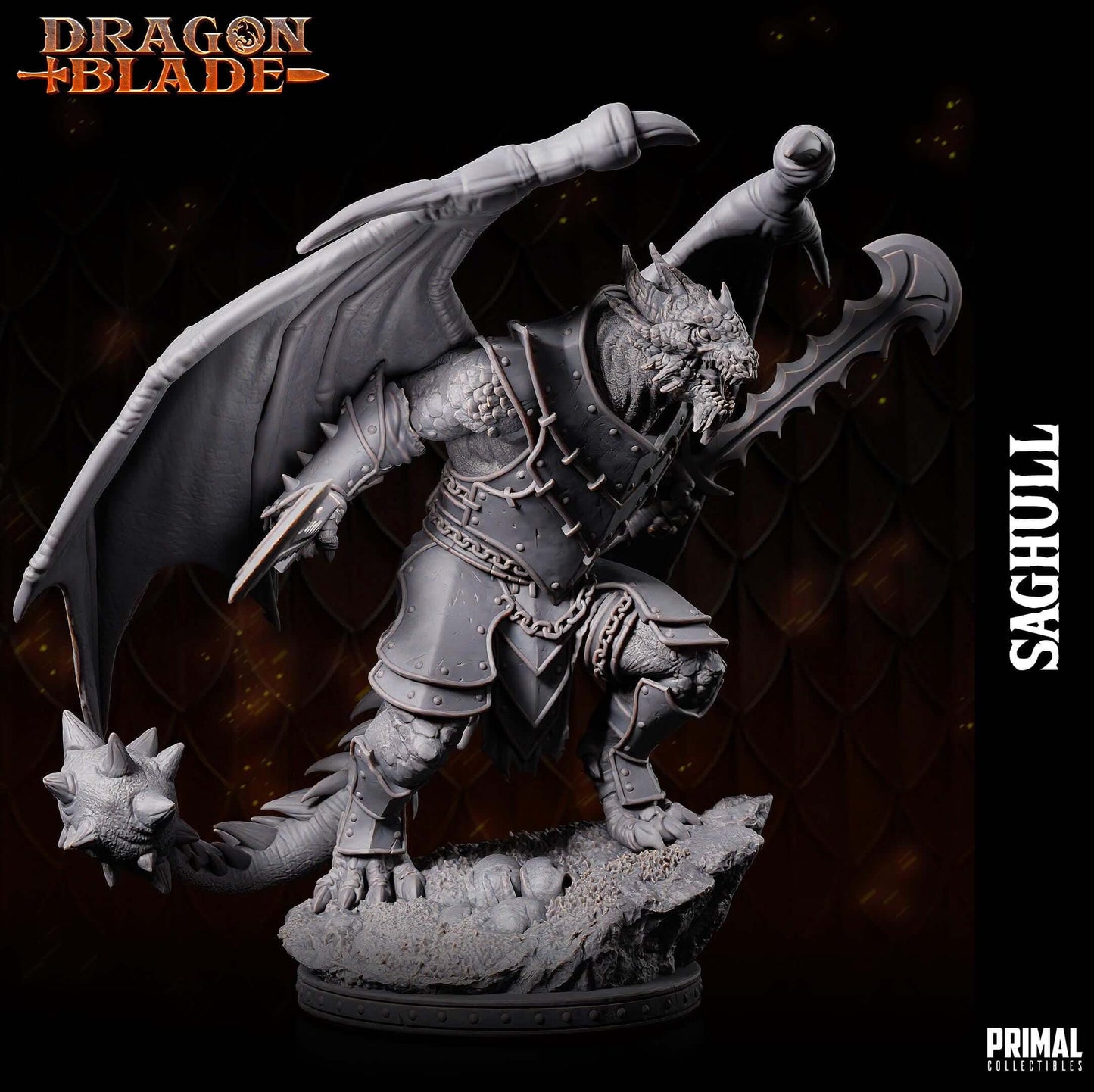 Draconian - Saghull - Dragonblade - Masters of Dungeon Quest