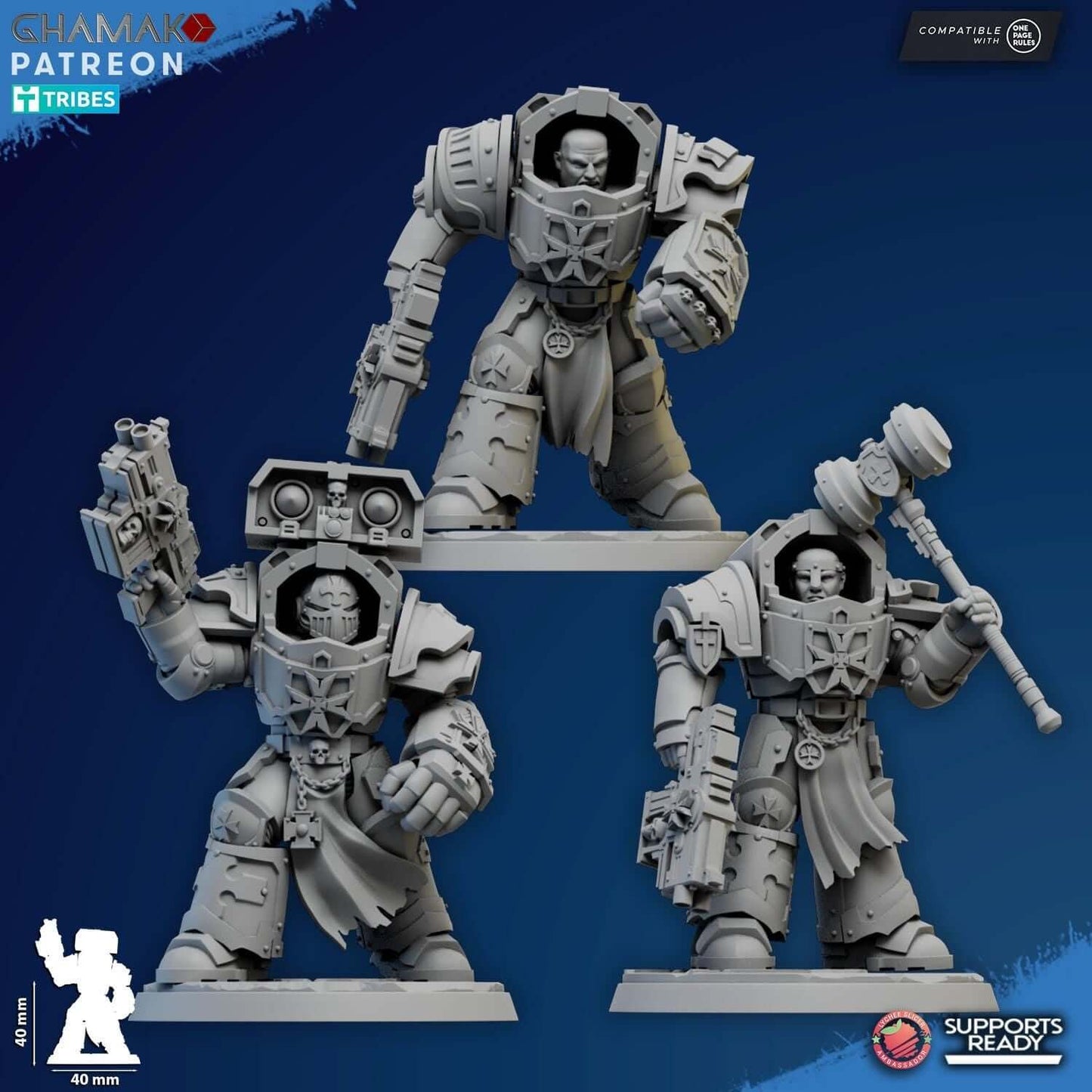 Temple Ranged Exterminators Ghamak Miniatures