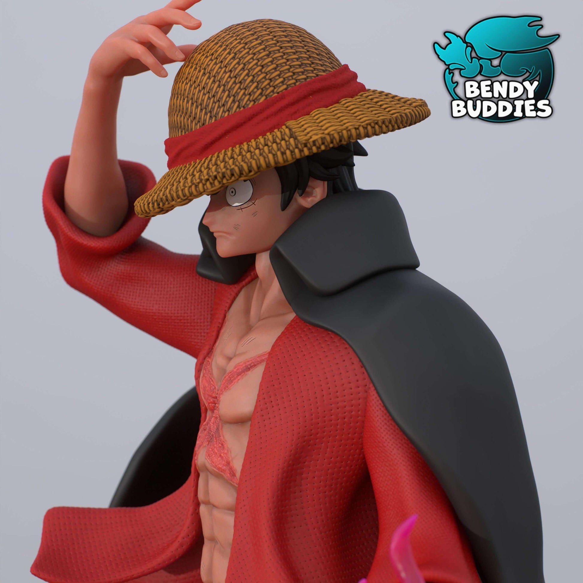 Luffy - One Piece - Collectible Fanart Statue - Bendy Buddies