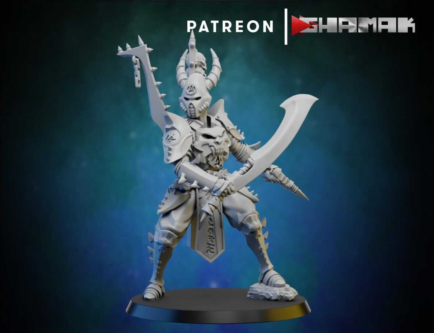 Space Dark Elf Incubi - Ghamak Miniatures