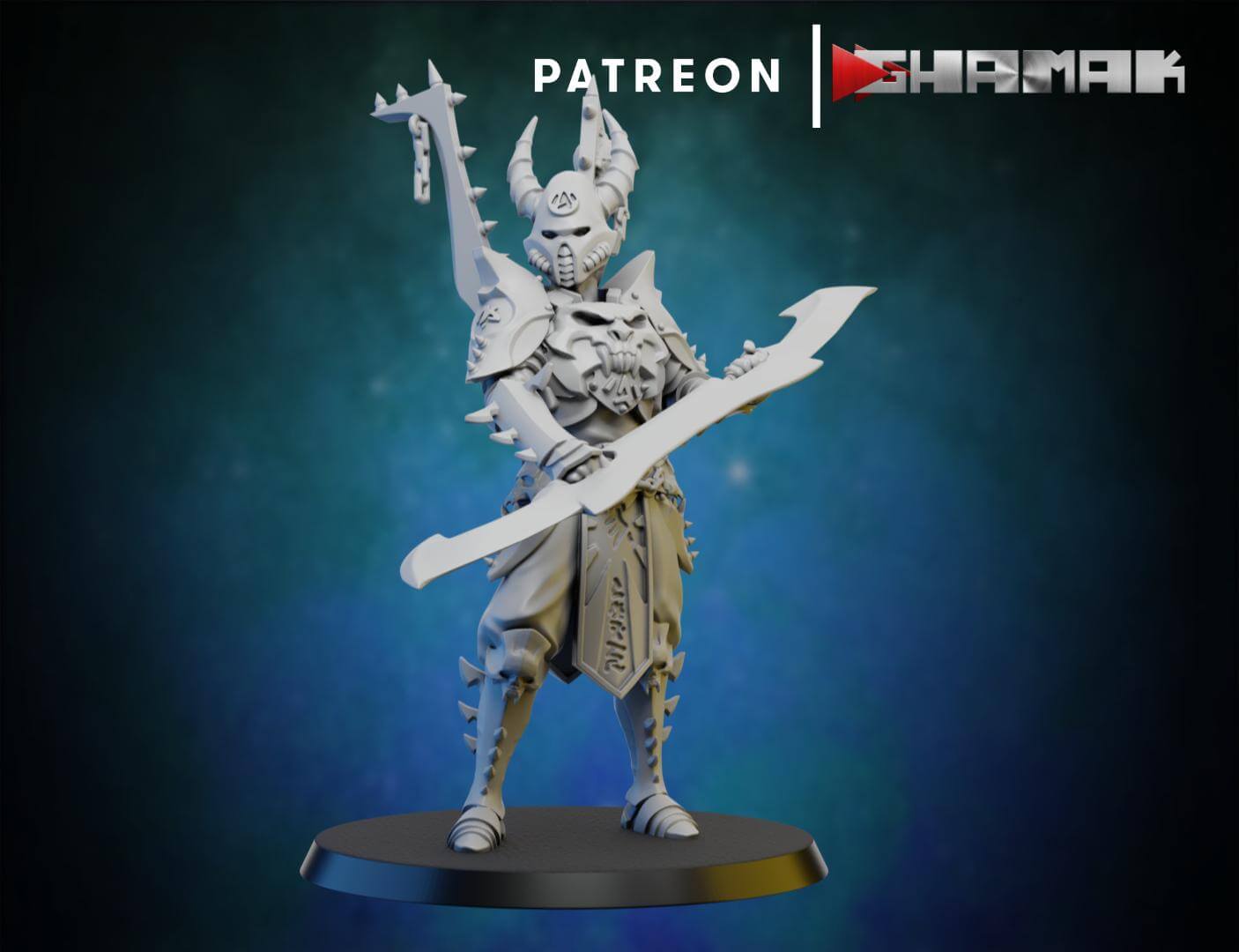 Space Dark Elf Incubi - Ghamak Miniatures