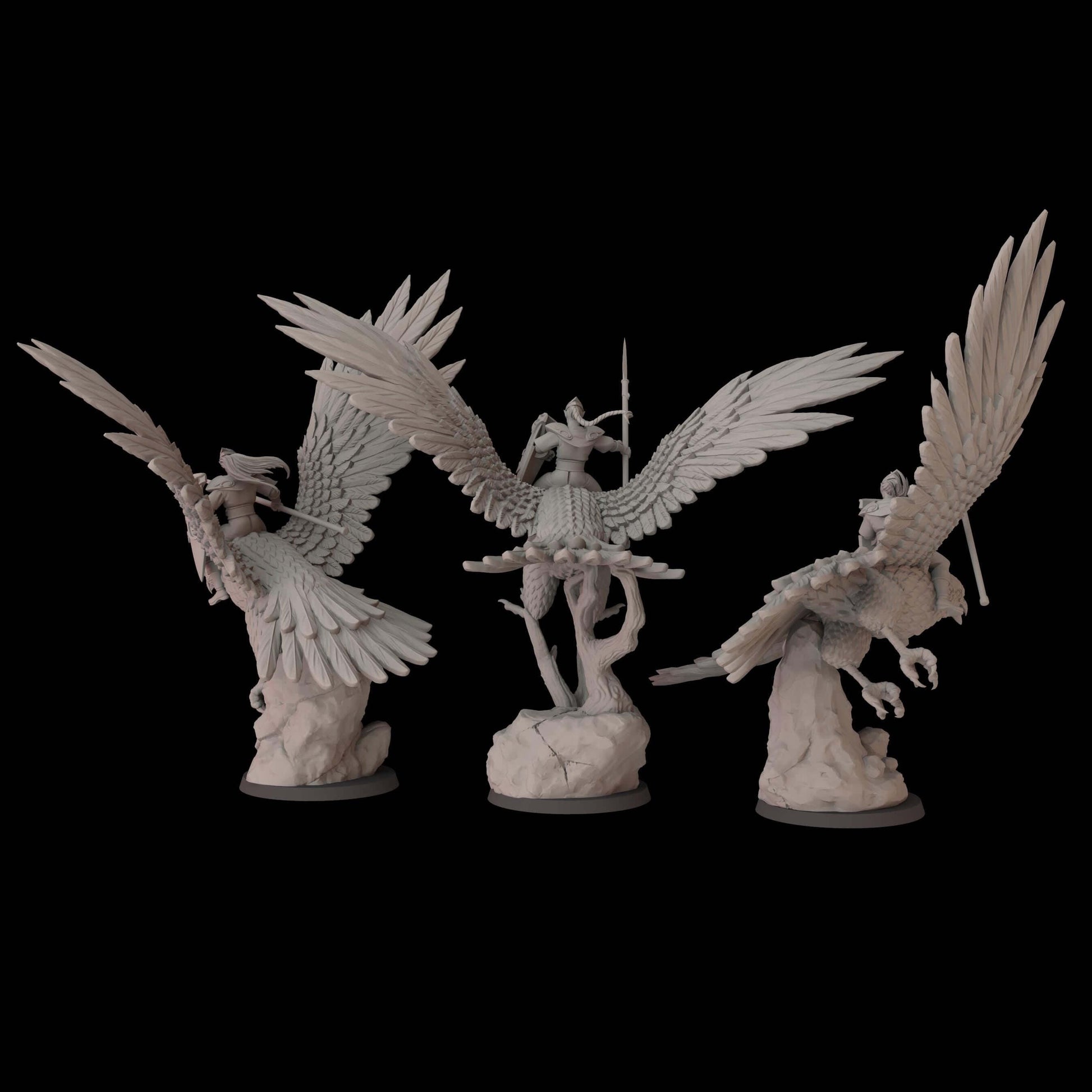 Wind Riders - Wood Elf Proxy - Fantasy Cult Miniatures