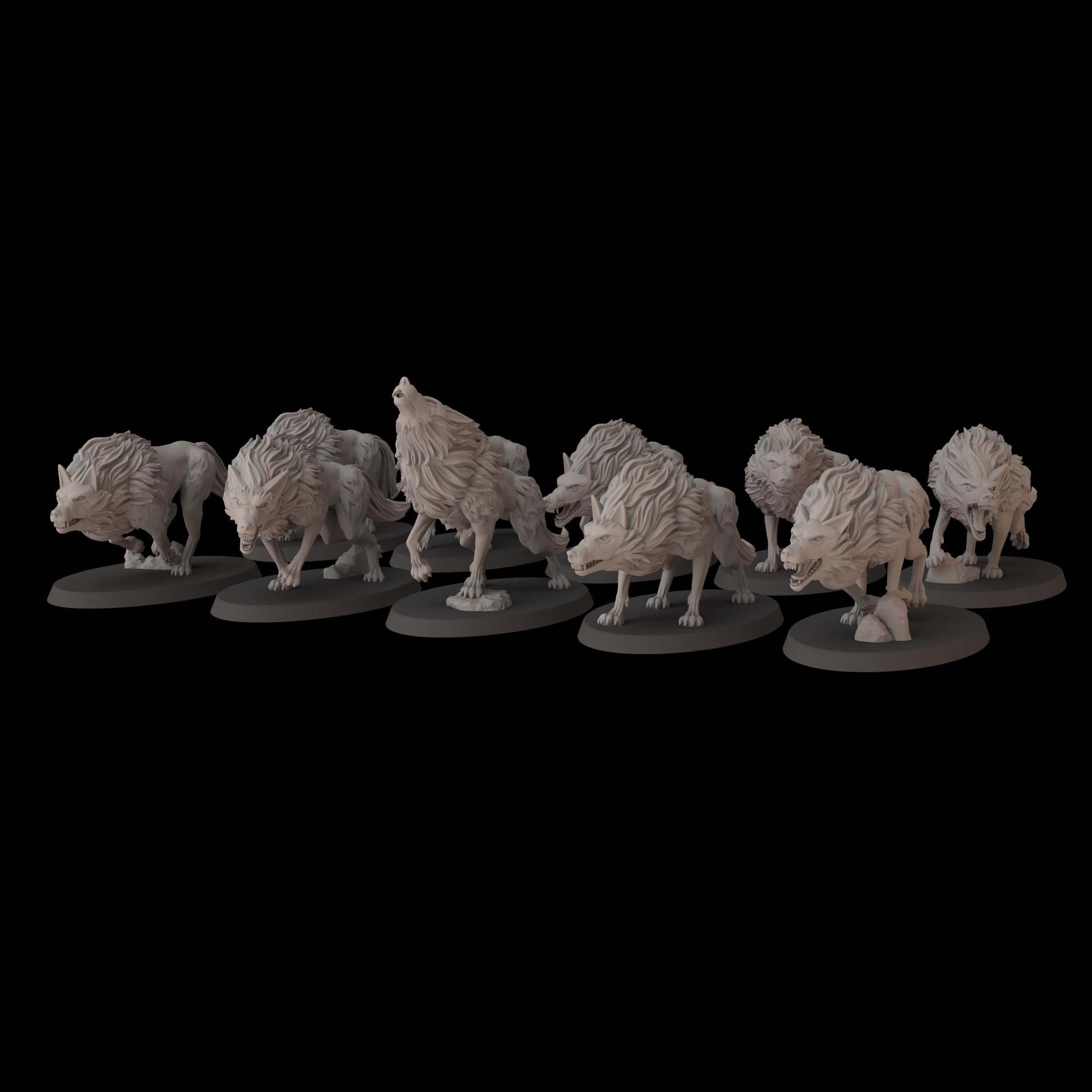 Midnight Wolves - Fantasy Cult Miniatures