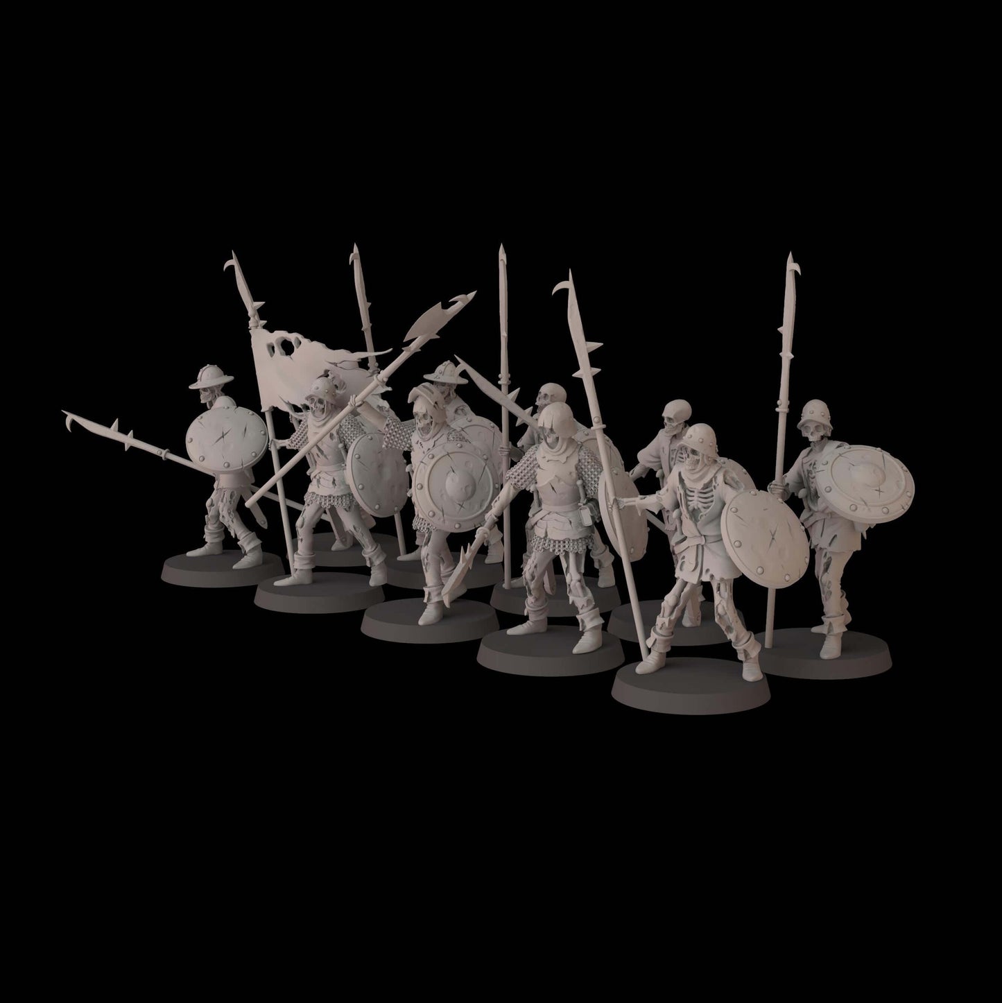 Skeleton Soldiers - Fantasy Cult Miniatures