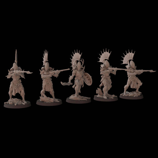 Primeval Elite Guard - Aeldari Proxy - Fantasy Cult Miniatures