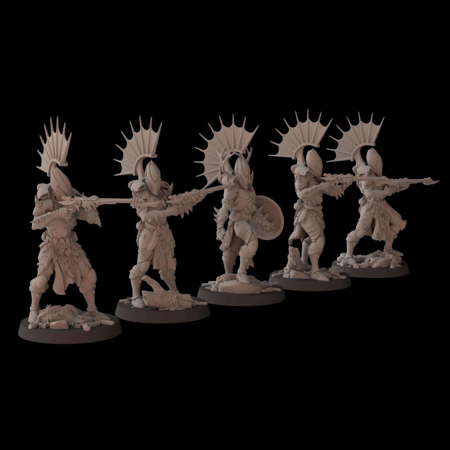 Primeval Elite Guard - Aeldari Proxy - Fantasy Cult Miniatures