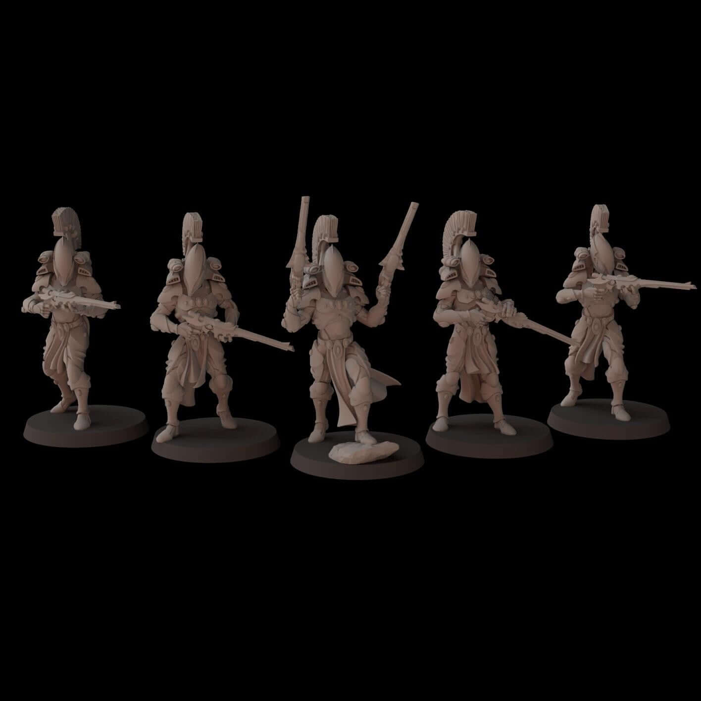 Aeterni Elite Guards - Aeldari Proxy - Fantasy Cult Miniatures