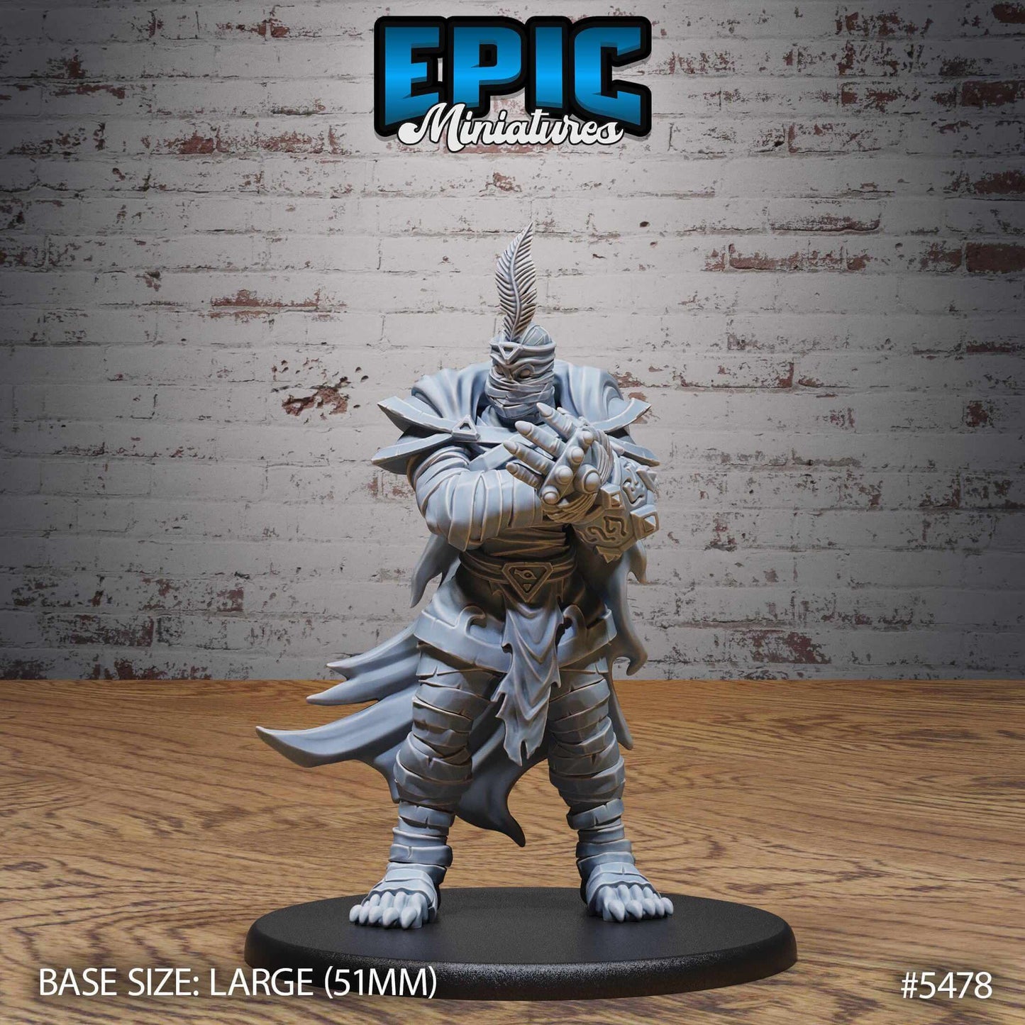 Mummy Lord Set - Epic Miniatures - Dungeons and Dragons
