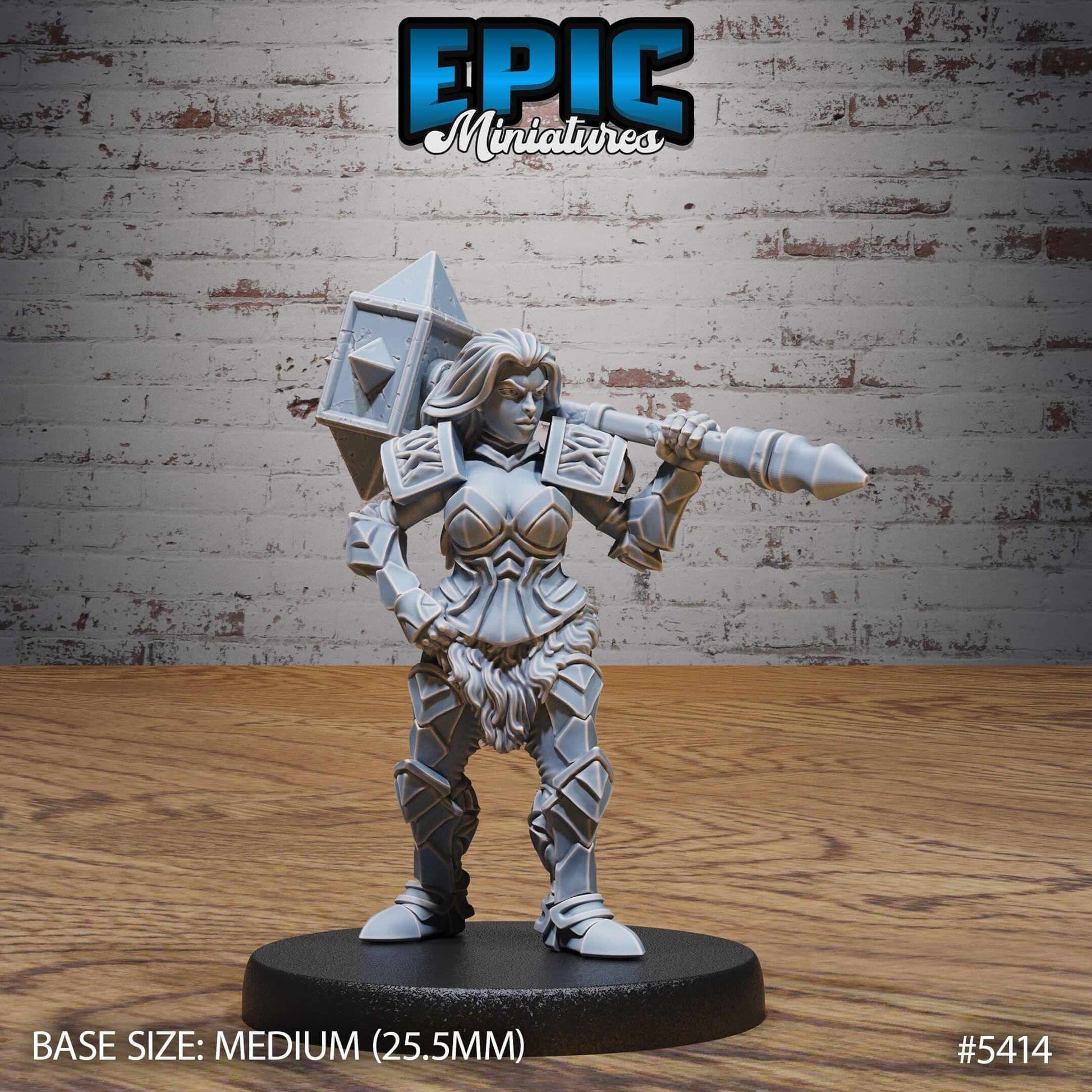 Dwarf Female Bandit Set - D&D Epic Miniatures   and Dragons