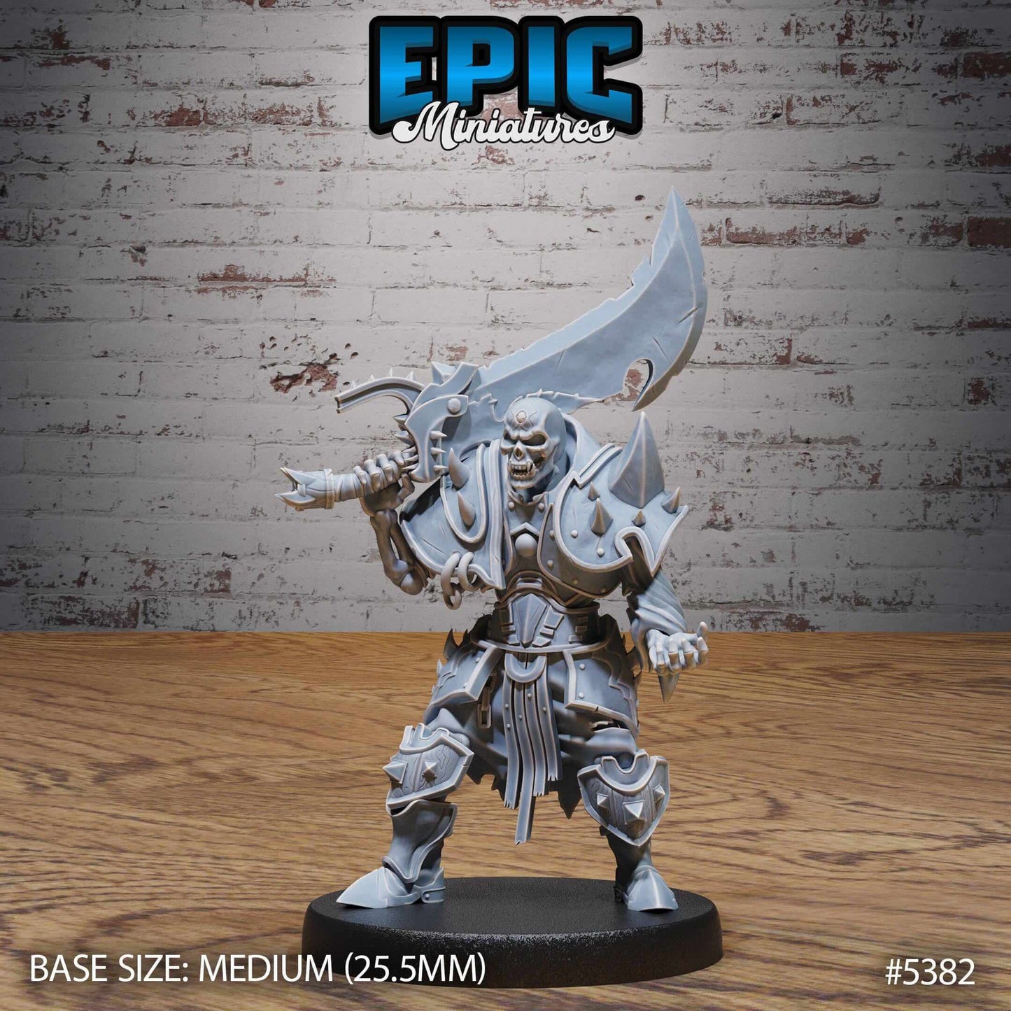 Skeleton Heavy Gladiator Set - D&D Epic Miniatures   and Dragons