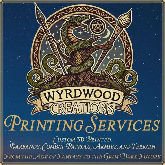 Custom Resin Printed Warbands & Patrol Forces – From Trench Horrors to Distant Stars